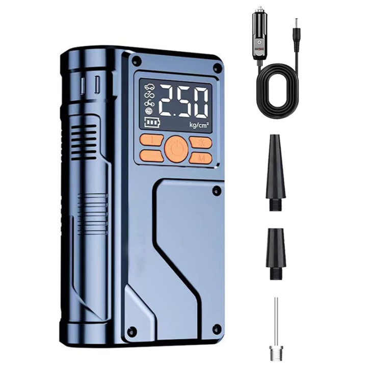 OUMERY Portable Tire Inflator for Car,Corded Models Inflatable Pump,Digital Display Tire Pumps,Pressure Gauge Pump for Tires