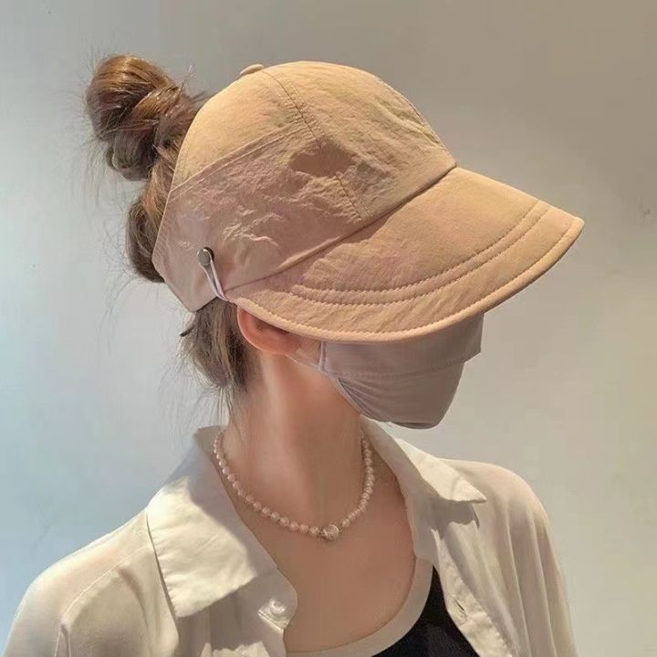 Sun%20Hats%20for%20Women%20Wide%20Brim%20Hollow%20Top%20UV%20Protection%20Summer%20Baseball%20Cap%20Outdoor%20Sunscreen%20Hat%20-%20Image%203