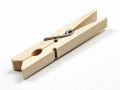 20 Pieces Natural Wooden Clips Bamboo Cloth Pegs. 