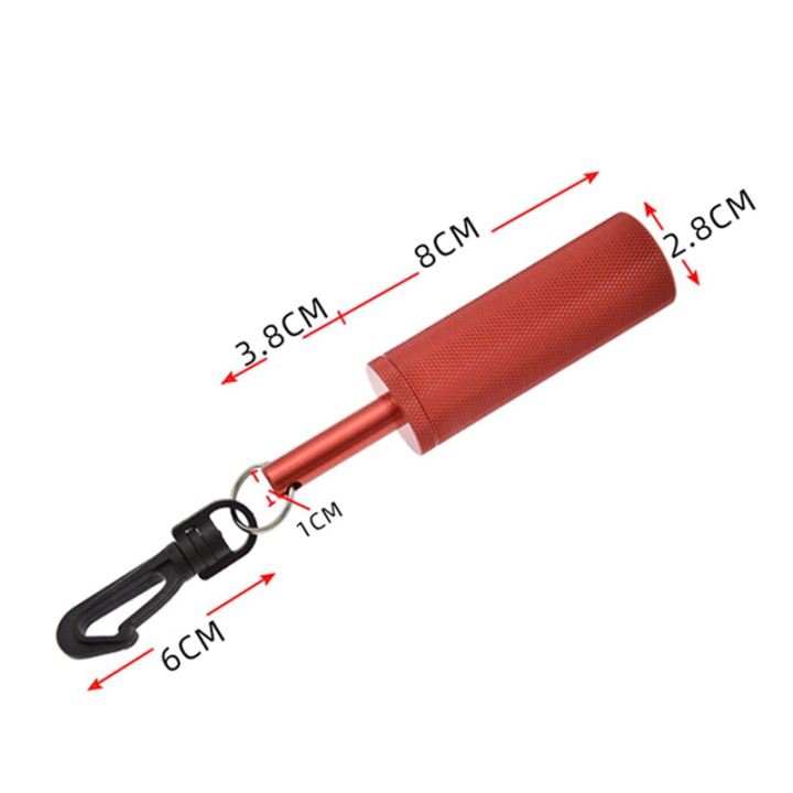 Diving Rattler Diving Rattle Signal Bell with 360° Rotating Quick Hook Underwater Bell ...