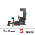 Charging Port Board Flex Replacement for iPhone 5 5C SE 5S Microphone Jack Usb Plug Flex Cable. 