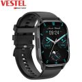 Vestel Hiking HK21 Smartwatch with 2.01" AMOLED Display, BT Calling, NFC, IP67 Waterproof, 100+ Sports Modes. 