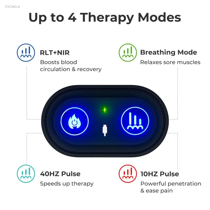 Celmia%20Rechargable%20Neck%20Brace%20V%20Face%20Wearable%20Red%20Light%20Therapy%20Neck%20%E3%80%902025%20Version%E3%80%91%20Belt%20Skin%20Care%20Home%20Use%20Infrared%20Therapy%20Face%20Care%20LED%20Lights%20-%20Image%204