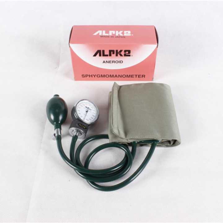 Alpk2 Aneroid Sphygmomanometer Velcro Cuff