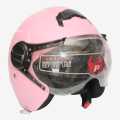 Snap  Single Visor Half Helmet. 