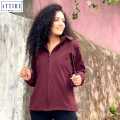 Attire Nepal Lightweight  Double Layered Windcheater for Women with Detachable Cap. 