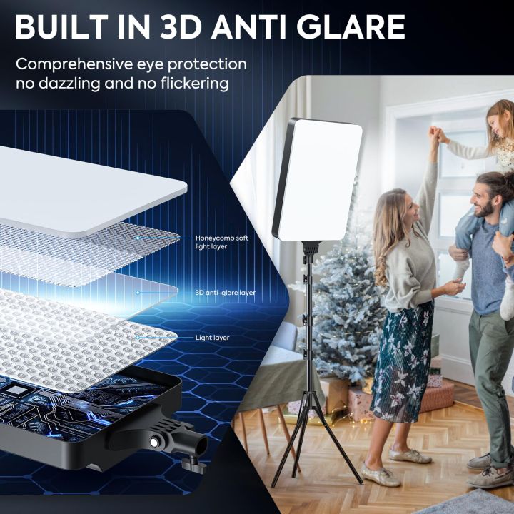 2-Pack%20Combo%20LED%20Video%20Light%20Kit%20Heorryn%202700-7500K%20Dimmable%20Photography%20Lighting%20with%20Remote%20and%2075inches%20Stand%20CRI%2096+%20Studio%20Lights%20for%20TikTok%20YouTube%20Game%20Streaming%20Video%20Photography%20-%20Image%205
