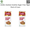 Unibic Cashew Cookies Suger Free 75gm Pack of 2 pc. 