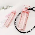 Clean Transparent 2 in 1 Bottle. 