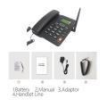 Cordless Phone GSM SIM Card 2G 3G 4G Wireless Fixed Phone Desktop Telephone For Office Home Hotel. 