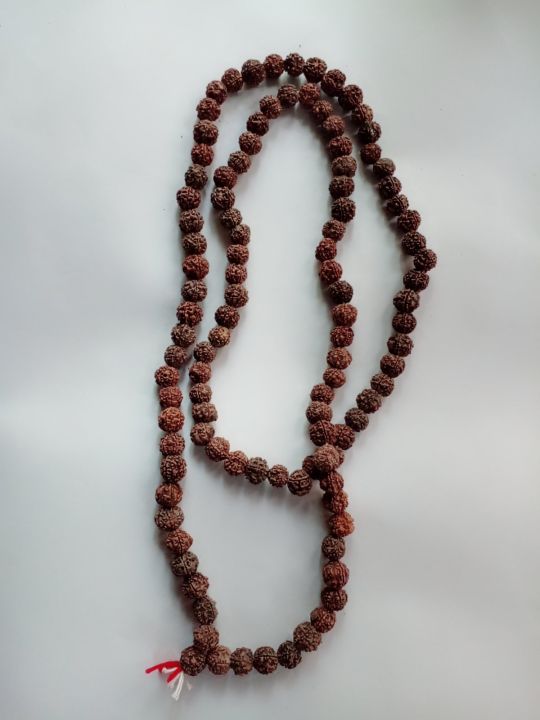 Natural Rudraksha Mala- Pure Nepali Original Lab Tested And