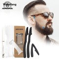 Wenefang Beard Shaper Kit - Complete Shaping Styling Tool - Adjustable Sales promotion Shaper, Razors, Barber Pencil - Beard Stencil Guide Template. 