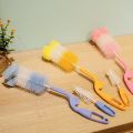 Baby Bottles & Nipples Cleaning Brush Set. 