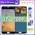 New specials 5.5| For AMOLED For Samsung J700 LCD Display J700F J700H J700M Touch Screen Digitizer For Samsung J7 2015 LCD Assembly. 
