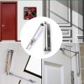 New Adjustable Door Closer, Aluminum Alloy Automatic Door Closer, Spring Automatic Door Closing Device, Suitable For Many Types Of Door Hinge Household Automatic Door Spring for Fire Rated Door. 