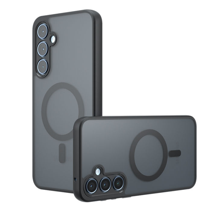 HOT%20Magsafe%20Case%20For%20Galaxy%20A55%20Ultra%20Minimalist%20Anti%20Slip%20Drop%20FingerPrint%20Wireless%20Charging%20Magnetic%20Samsung%20A35%20Prevention%20Cover%20-%20Image%207