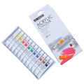 Art Ranger Artist Acrylic Color Set 12 Tubes Set Each 12ML. 