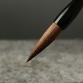 Vintage Traditional Chinese Calligraphy Brush Oil Painting Oil Watercolor Scriptures Writing Brush Wood Wolf Hair Art Paint Brush Drawing Tool. 