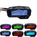 XHHDQES Universal Motorcycle Lcd Digital Meter Speedometer Odometer Tachometer 1000RPM Gauge for FZ16. 