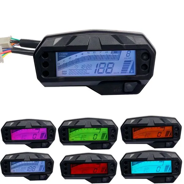 XHHDQES%20Universal%20Motorcycle%20Lcd%20Digital%20Meter%20Speedometer%20Odometer%20Tachometer%201000RPM%20Gauge%20for%20FZ16%20-%20Image%206