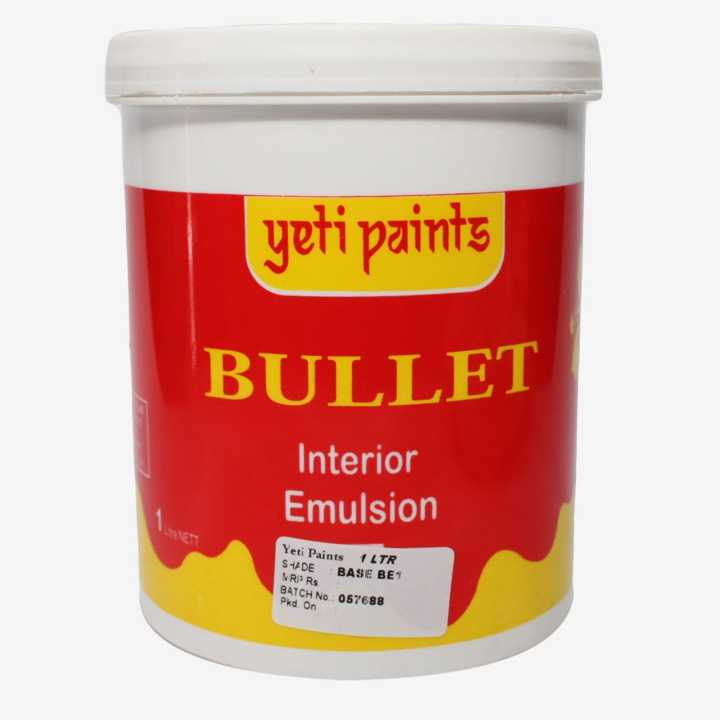 Yeti Paints Bullet Interior Emulsion 1 Ltrs