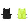 Breathable Universal Size Cooling Vest with 4 Ice Packs Pockets Reflective Strip Design Water Cooling Vest High Temperature Resistance Heatstroke Prevention Vest Summer Season. 