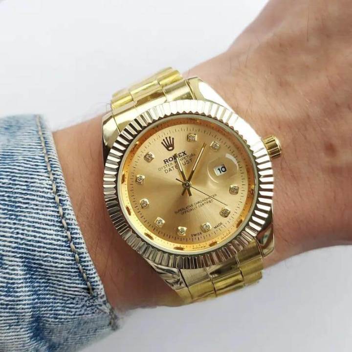 Luxury DATEJUST Stainless Steel Causal Watch For Men