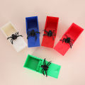 1Pc Prank Spider Scare Box Spider Hidden In Case Funny Halloween Toy Scarebox Trick Joke Toys Gift Jessica. 