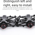 Pair Practical Double Ball Bicycle Pedals Ultra-Light Aluminum Alloy Mountain Bike Pedals Flat Anti Skid Cycling Treadle Platform Road Cycling Accessories. 