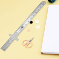 Ruler Stainless Steel Ruler High Quality 15cm Metal Metric Ruler Set, Machinist'S Precision Millimeter Ruler, Measuring Tools. 