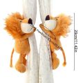 High Quality Plush Animal curtain lacing buckle Jungle Forest Animals Room Decoration Accessories Holdback Cartoon Curtain Tieback Holder Hooks. 