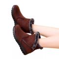 Women Winter Warm Snow Boots Fashionable Tassel Flat Platform Cotton Boots (Shoes-1). 
