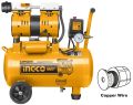 Ingco Brand 24L Silent And Oil Free Air Compressor. 