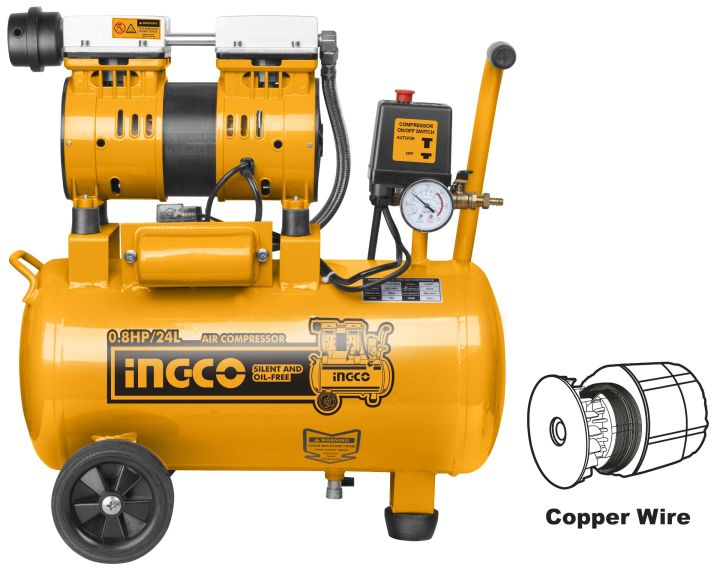 Ingco%20Brand%2024L%20Silent%20And%20Oil%20Free%20Air%20Compressor%20-%20Image%202
