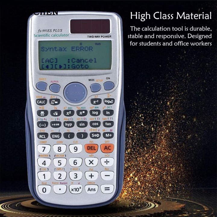 DISICHEN%20Luxury%20FX-991ES-PLUS%20Scientific%20Calculator%20with%20417%20Functions%20High%20School%20University%20Students%20Computer%20Office%20Power%20Graphing%20-%20Image%204