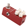 ARELENE 2X Mini Guitar Effect Pedal Mini Crunch Red Distortion Guitar Pedal True Bypass Full Metal Shell. 
