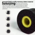 Sutuiying The original earphones are equipped with cotton earbuds and KZ high-end memory cables, and the earphones are noise-isolated. 