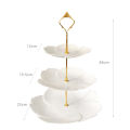 2/3 Tiers Fruit Cake Plate Holder Stand Home Festival Party Dessert Storage Rack. 