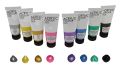 Art Ranger Artist Metallic Acrylic Color Paint Set, 8 Tubes Each 22ML | Ready To Use Acrylic Color Paint. 