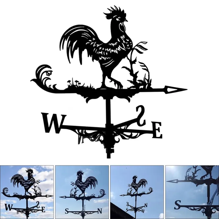 Farm%20Stainless%20Steel%20Home%20Weather%20Vane%20Wind%20Direction%20Indicator%20Yard%20Measuring%20Tools%20for%20Outdoor%20Rooster%20Animal%20Bracket%20-%20Image%205