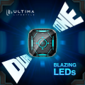 Ultima Blaze Gaming Earbuds with ANC | 42 Hours Playtime | 4 Mics with ENC | 15 Meters Range | Dual Tone with Blazing LEDs | Rampage Mode (40 MS) | IPX4 Rated | 5C BOOST Charging Wireless Earbuds. 