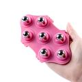 Fashion Body Massager Muscle Beads Handheld Seven Beads Steel Ball Relaxation Instrument Back Leg Facial Body Roller Massage. 