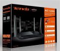 Tenda AC1200 Smart Wi-Fi Router, High Speed Dual Band Wireless Internet Router With Smart APP, 4 x 100 Mbps Fast Ethernet Ports AC6 Black. 