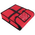 OYPFXMI 2X Insulated Pizza Food Delivery Bag Professional Large Pizza Delivery Bag Moisture-Proof Pizza Box. 