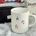 New Derpy Tiger KPop Demon Hunters Stickers Waterproof Graffiti Saja Boys Stickers Zoey Rumi Mira DIY Decals Phone Case Decoration. 