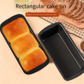1Pc Loaf Pan Rectangle Toast Bread Mold Cake Mold Carbon Steel Loaf Pastry Baking Bakeware DIY Non Stick Pan Baking Durable Easy to Use Black. 
