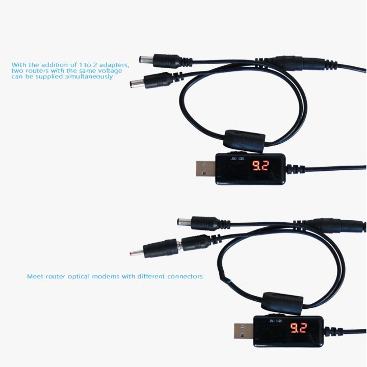 USB%20to%20DC%20Adjustable%20DC9V/12V%20Boost%20Cable%20for%20Router%20Switches%20-%20Image%207
