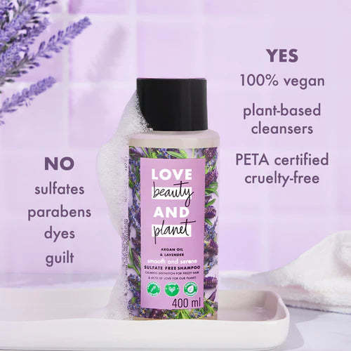 Love%20Beauty%20&%20Planet%20Argan%20Oil%20and%20Lavender%20Sulfate%20Free%20Smooth%20Shampoo%20-%20400ml%20-%20Image%205