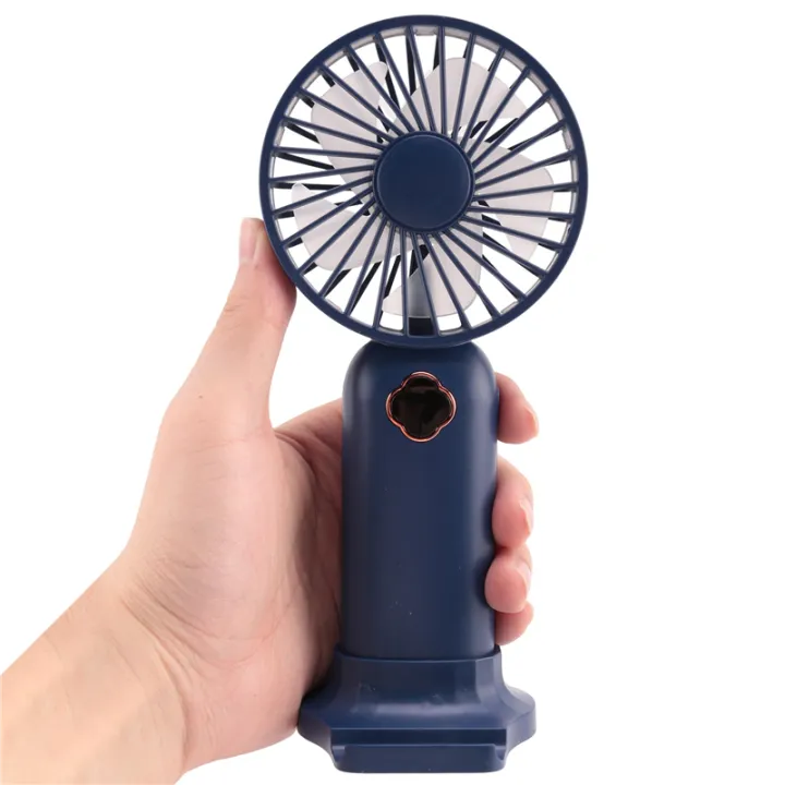 FORIDE%20Portable%20Handheld%20Fan%20USB%20Mini%20Fan%20Rechargeable%20Digital%20Display%20Lazy%20Air%20Cooler%20Fan%20for%20Outdoor%20Home%20Office-Blue%20-%20Image%204
