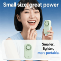 Battery Capacity 5-Speed Wind Portable Handheld Fan Ultra-Thin Design Ultra-Quiet Operation Small Fan Slim Folding 1200mAh Battery Rechargeable Fan Outdoor Use. 